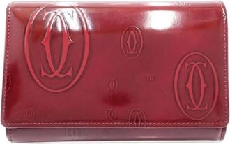 Cartier Pre-owned Wallets, female, Red, Size: ONE SIZE Pre-owned Vintage Wallet