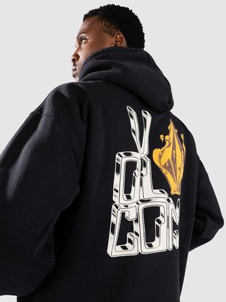 Volcom Fa Callum Rooney Po Sudadera con Capucha negro