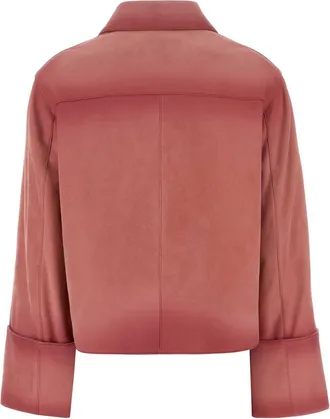 Loewe Womens Turn-Up Jacket Pink Lamb