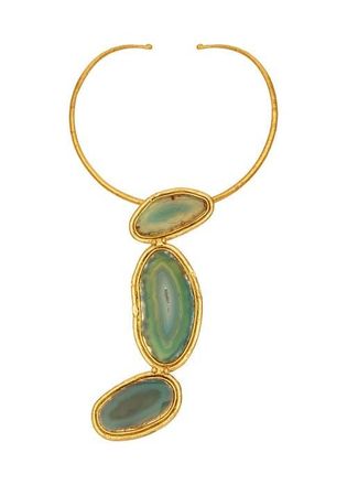 Sylvia Toledano Dakota Pendant in Green Agate at Nordstrom