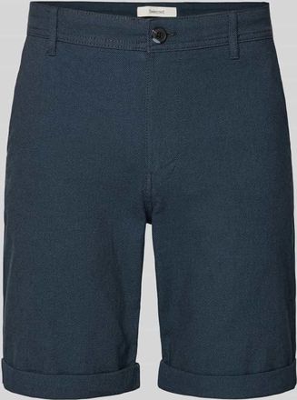 Selected Slim Fit Chinoshorts aus Baumwoll-Mix Modell LUTON in Marine, Gr&ouml;&szlig;e XXL