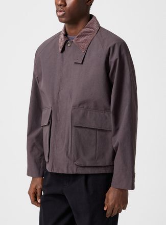 Norse Projects Mens Ribbed collar windbreaker membrane jacket