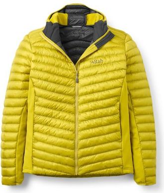 RAB Cirrus Flex Hoody Kunstfaserjacke f&uuml;r Herren | gelb