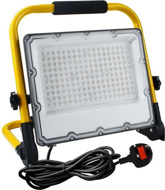 OEM Foco Led Para Obras De 150 W Con Interruptor: Potente Iluminaci&oacute;n Impermeable Ip66 Para Obras De Construcci&oacute;n, 6500 K, 15 000 L&uacute;menes, Con Enchufe Y C