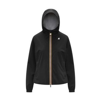 K-Way K-Way, Rain Jackets, female, Black, Size: XS Lil 2.0 Stretch Poly Jersey