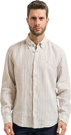HUGO BOSS Beige Regular Solid Shirt
