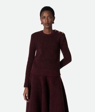 Bottega Veneta Maglia In Lana Boucl&eacute; - Bottega Veneta