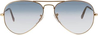 Ray-Ban Aviator Gradient Light Blue Unisex Sunglasses RB3025 001/3F 55