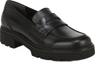 Vionic Womens Fillmore Comfortable Slip-On Loafer In Black