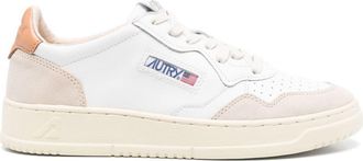 Autry Medalist leather sneakers - White