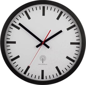 Eurotime Eurotime 56862 Reloj Radiocontrolado Negro 40 Cm