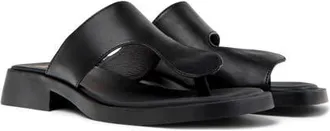 Camper Dana Mismatched Flip Flops in Black at Nordstrom, Size 42