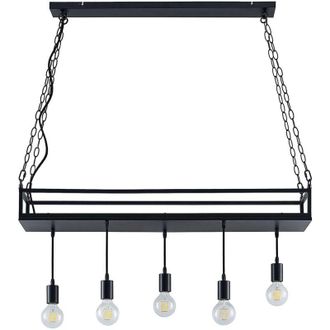 Lindby Lindby - Ceiling Lightdimmable Kirista made of Metal for Living Room & Dining Room