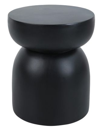 Nordlys Table Appoint End of Sofa Indoor Outdoor in Black