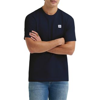 Lee Logo Patch T-Shirt in Rebel Navy at Nordstrom, Size Xx-Large