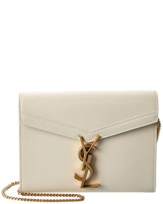 Saint Laurent Cassandra Leather Shoulder Bag