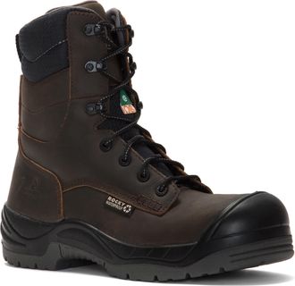 Rocky Mens Worksmart Csa 8 Waterproof Composite Toe Wo In W