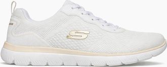 Skechers Womens Skechers SUMMITS-QUIET DREAM Womens Casual Trainers White Natural - Size: 6.5