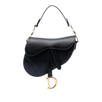 Dior Pre-owned Saddle Bag - Dames - Pre-owned - Zwart - Maat: ONE Size Leer