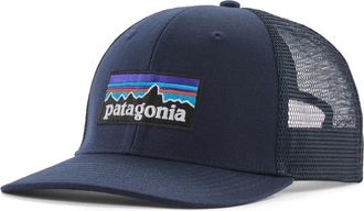 Patagonia Cappellino P-6 Logo Trucker - - Sport - Uomo - Blu - ONE SIZE