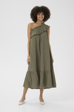 Culture Jurk Relaxed fit Dusky Green