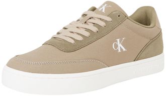 Calvin Klein CK Jeans Men Classic Cupsole MG Canvas YM0YM01218 Low Top, Green, 7 UK