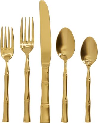 Fortessa Royal Pacific Brushed Champagne 5-Piece Place Setting at Nordstrom