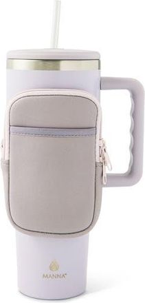 Core Home Agenda Stainless Steel Tumbler with Bottle Bag in Lavender at Nordstrom Rack