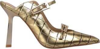 Alma En Pena Gespte enkelband schoen - Dames - Muiltjes - Geel - 38 EU - Schoenen