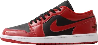 Nike Air Jordan 1 Low SE Black / Varsity Red - White HV4089-006 Mens