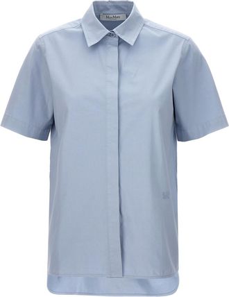 Max Mara Light Blue Adunco Shirt
