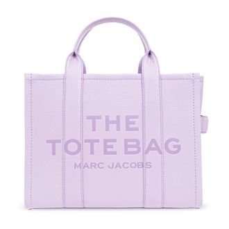Marc Jacobs Medium The Tote Bag - Dames - Schoudertassen - Paars - ONE Size - Leer - Tassen
