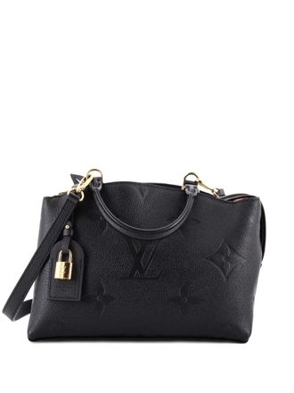 Louis Vuitton Petit Palais Handbag Monogram Empreinte Giant satchel - Zwart