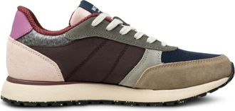Woden Ronja Sneakers - Dames - Sneakers - Veelkleurig - 37 EU - Leer - Schoenen