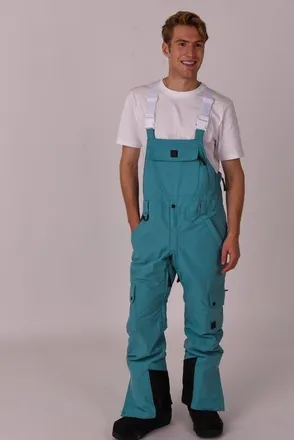 OOSC Yeh Man Bib Pant - Teal at Nordstrom, Size Xx-Large