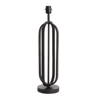 Light & Living L&aacute;mpara De Mesa - Aster - Negro - Metal - - Light&living