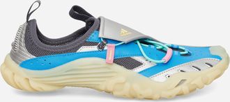 adidas Pharrell Williams Virginia Water Moc Shoes Lucid Ray Blue / Silver Metallic / Aurora Onix
