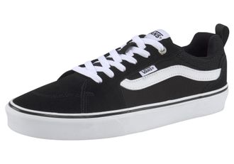 Vans Sneaker VANS Filmore, Herren, Gr. 42,5, schwarz-weiss (schwarz, wei&szlig;), Leder, Textil, Schuhe Sneaker, angelehnt an das Design vom Sk8 Low