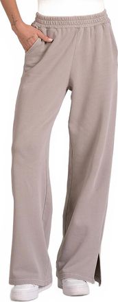Elan Drawstring Pants In Heather Grey