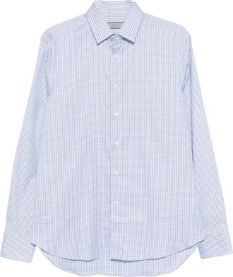 Canali Camicia a quadri - Blu