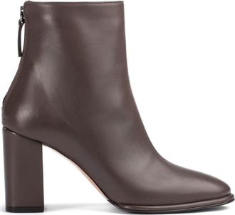 Le Silla Elsa 90mm leather ankle boots - women - Nappa Leather/Leather/Nappa Leather - 41 - Brown