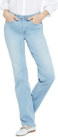 NYDJ Relaxed Distressed Straight Leg Jeans in Northstar at Nordstrom Rack, Size 14