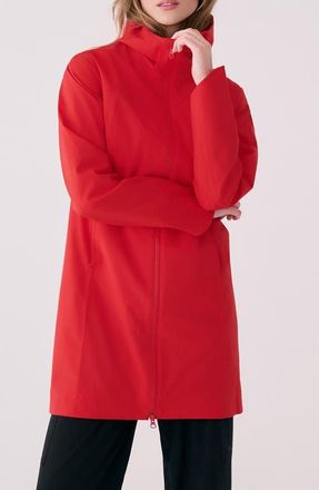 Lole Element Long Windproof Rain Jacket in Poppy at Nordstrom, Size Xx-Small
