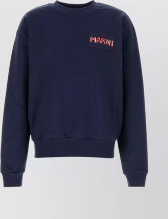 Marni cotton logo sweatshirt