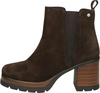 Fluchos Chelsea Laarzen - Dames - Schoenen - Bruin - Maat: 40 EU