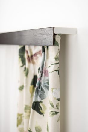 Garesa Gardinenschiene »Kunststoffschiene mit Blende« 2 läufig-läufig Wunschmasslänge Deckenmontage, verlängerbar, einfache Montage, schlicht