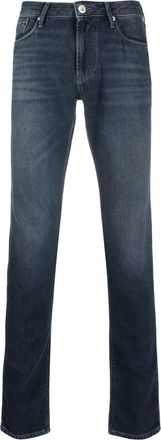 Emporio Armani slim-fit jeans - men - Spandex/Elastane/Cotton - 40 - Blue