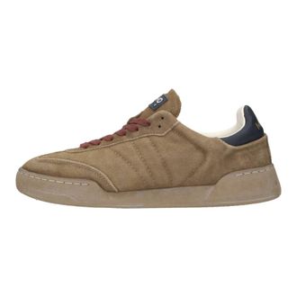 Monoway Schoenen, Heren, Bruin, 44 EU, Leer, Jiha 63 Sneaker