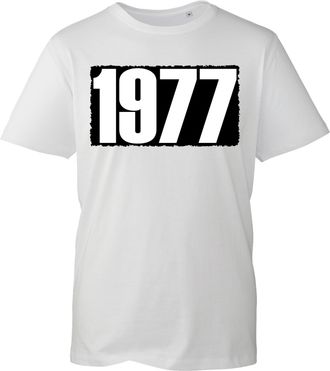 Generic Retro 1977 Joe Clash T-Shirt, Funny Strummer British Musician Gutarist Fan Shirt, Gift Unisex Tee Top (White, XL Years)