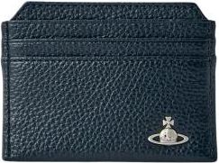 Vivienne Westwood Slim Card Holder - Dames - Portefeuilles - Zwart - ONE Size - Leer - Accessoires